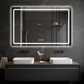 LED Bathroom Mirror, 48 x 36 Inch Anti-Fog Wall Mirror by WarmLove