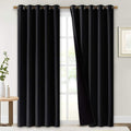 NICETOWN High-End Thermal Curtains, Full Blackout Curtains 84 inches Long by NICETOWN