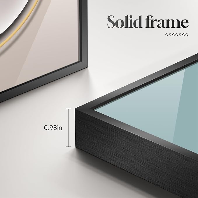 Framed Modern Luxury Wall Art for Bedroom, Large Bright Style Art Prints - Image 5