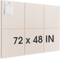 MaxGear Extra Large Cork Board for Wall 72" x 48", Light Tan Bulletin Board by MaxGear