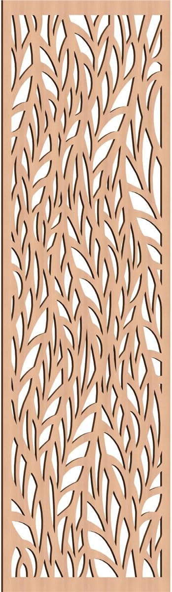 Ortonville Decorative Pierced Fretwork Wood Wall Panels, 33 3/8"W x 84 3/8"H x by EkenaMillwork