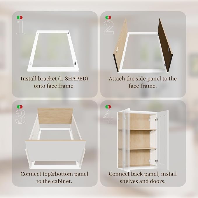 Kisart Laundry Room Cabinets Wall Mounted - Image 8