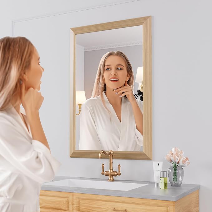 Amorho 24x36 Inch Bathroom Mirror - Image 5