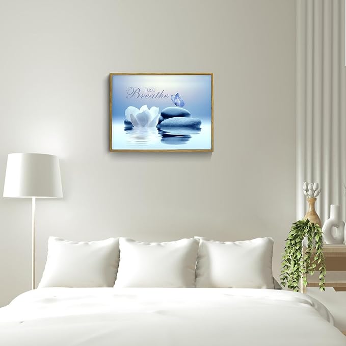 EOBTAIN Floral Zen Framed Wall Art - Image 5