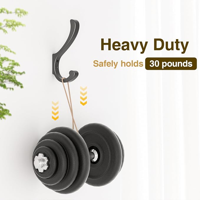 Hanging Coat Hooks Wall Mount - Image 3