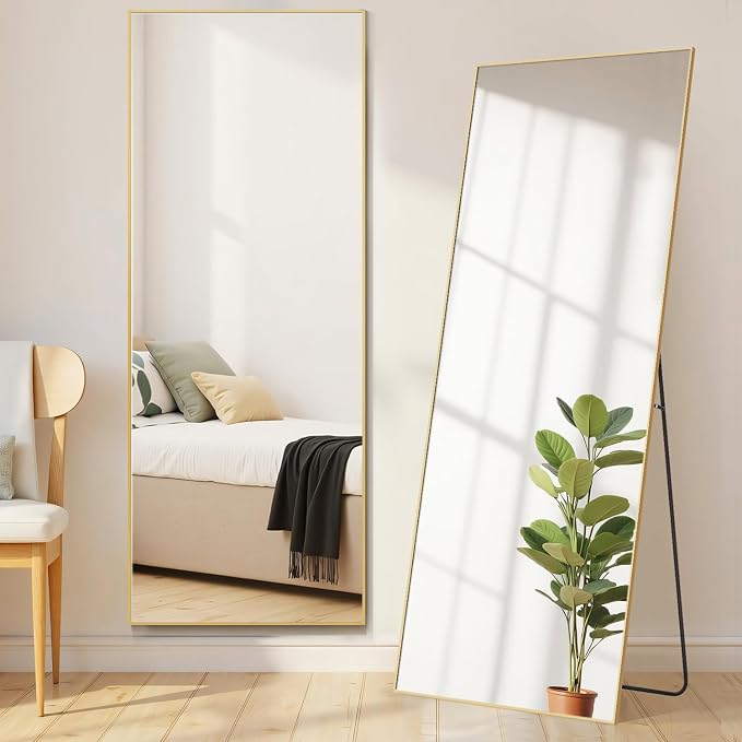 Mirror Full Length, Upgraded 21"x64" Body Wall Mirrors by Aidoly