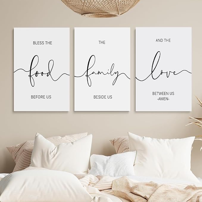 GUBIYU Dining Room Wall Art Decor Home Family Wall Pictures - Image 2