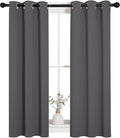 NICETOWN Grey Blackout Curtain Panels by NICETOWN