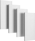 Ultrawall 4 Pcs Metal Pegboard Wall Panels, Peg Boards by UltrawallGarageToolsOrganizer