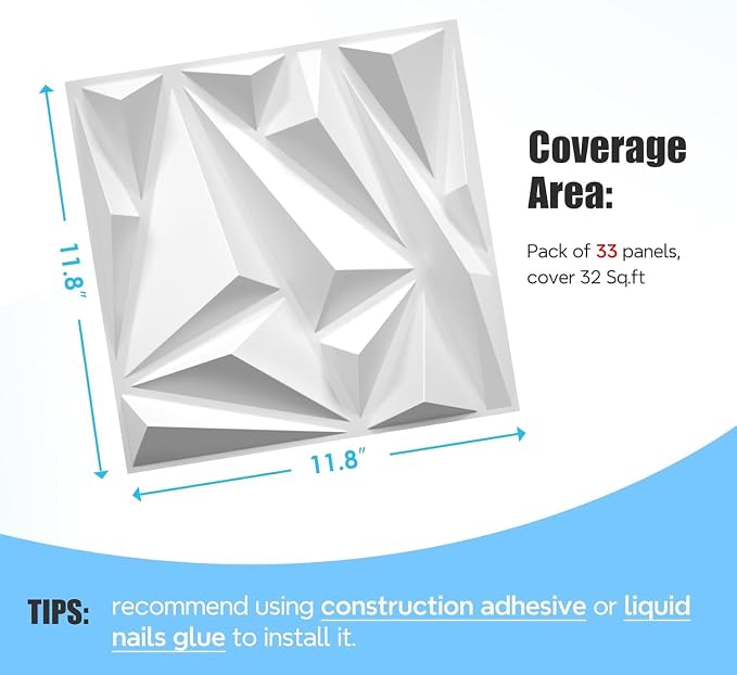 STICKGOO 50 Pack 3D Wall Panels - Image 4
