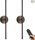 KARTOOSH Battery Operated Wall Sconces, Dimmable Wall Sconces Set of Two by KARTOOSH