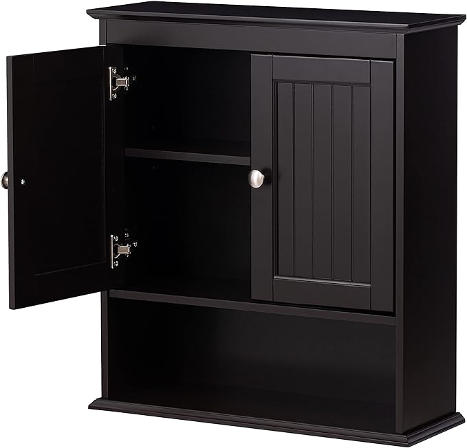 Spirich Bathroom Cabinet Wall Mounted, Wood Hanging Cabinets - Image 4