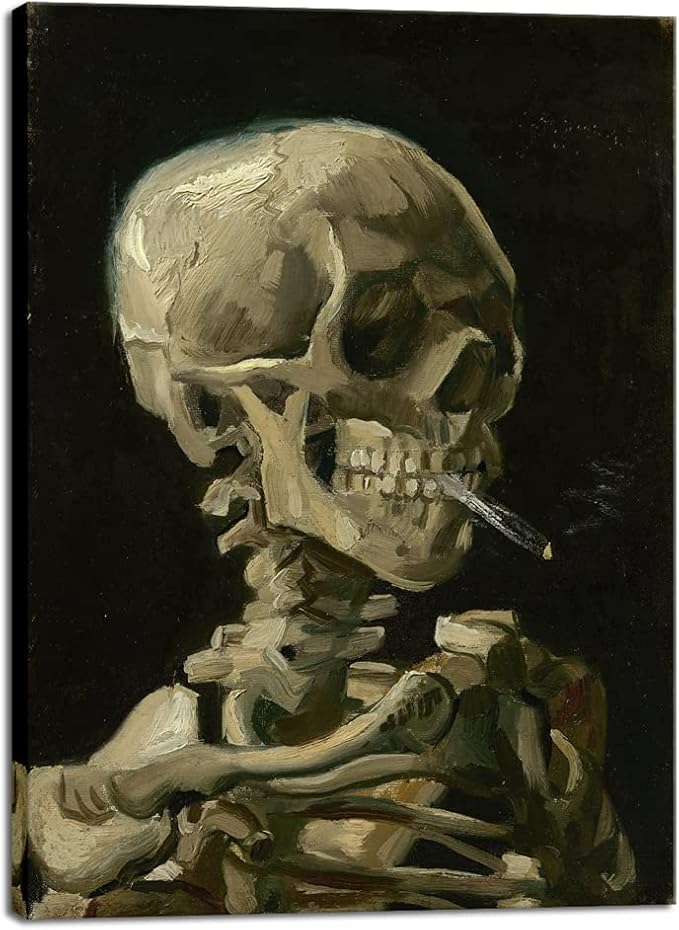 Wieco Art Skull of a Skeleton by WiecoArt