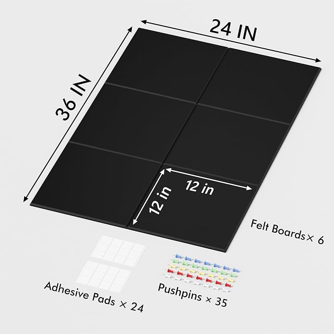 Neatsure Large Cork Board for Wall, Tack Push Pin Boards for Office - Image 3
