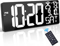 18 Inch Oversized Digital Wall Clock by Xflyee
