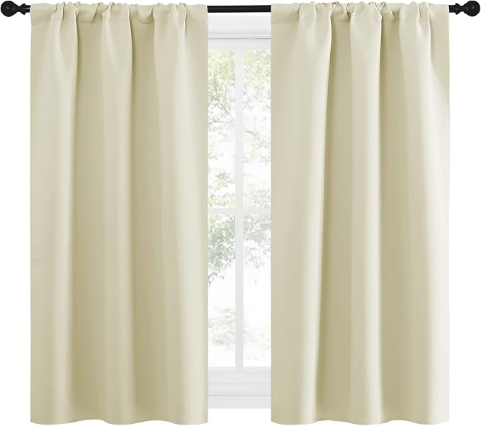 NICETOWN Kitchen Curtains, Short Blackout Curtains & Drapes, Home Decoration - Image 2