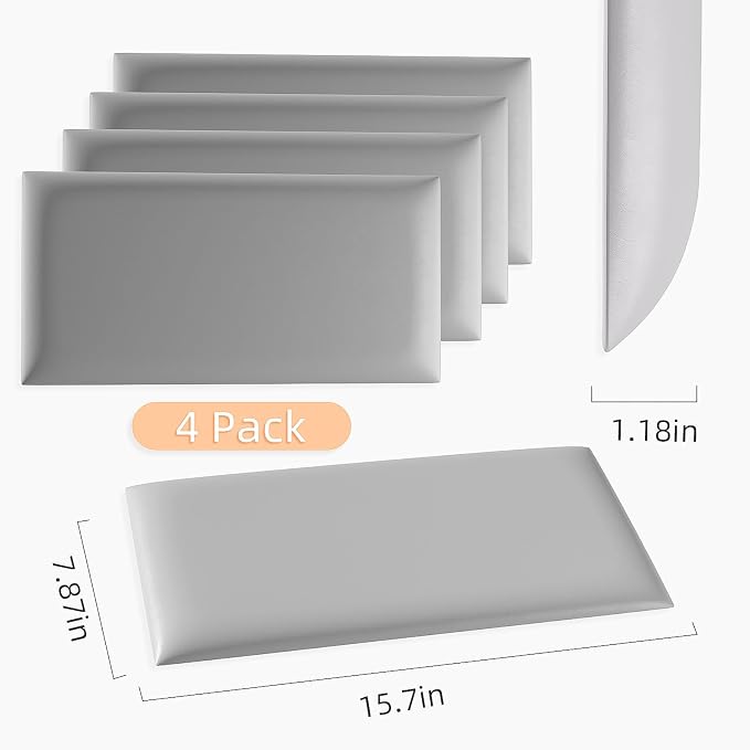 3D Anti-Collision Wall Padding for Kids, Self-Adhesive headboard Panels for wall - Image 3