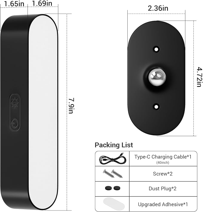 Hensam Wireless Battery Operated Wall Sconces - Image 8