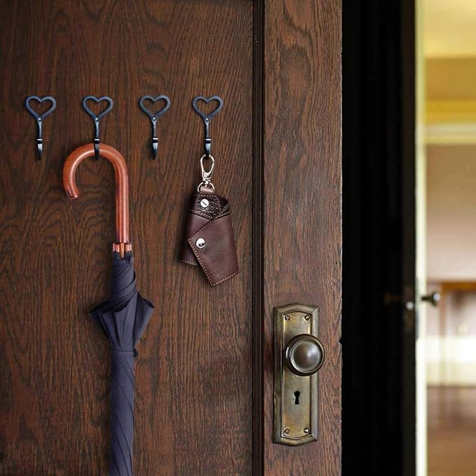 Decorative Wall Hooks Coat Towel Hook, Bath Kitchen Garage Hanging Scarf Cap - Image 3