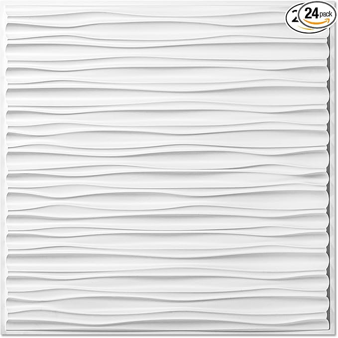 Art3dwallpanels Ceiling Tiles 24 x 24 by Art3dwallpanels