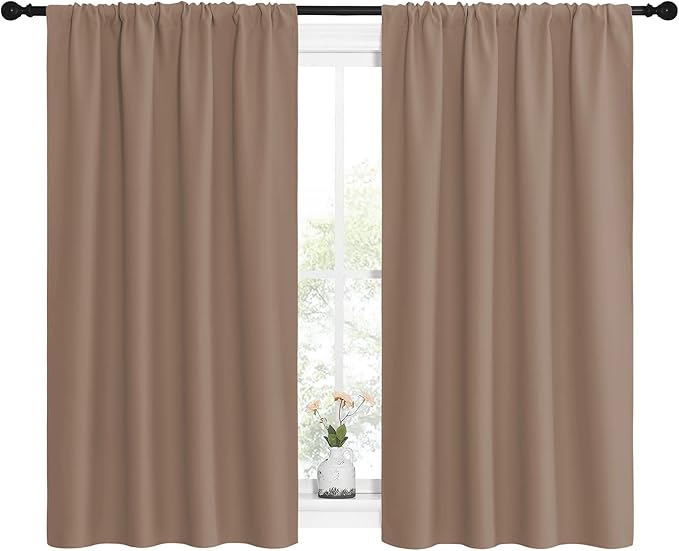 NICETOWN Kitchen Window Blackout Curtains - Image 2