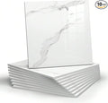 Chejiaye 10pcs Marble Peel and Stick Backsplash Waterproof Washroom Wall Panels by Chejiaye