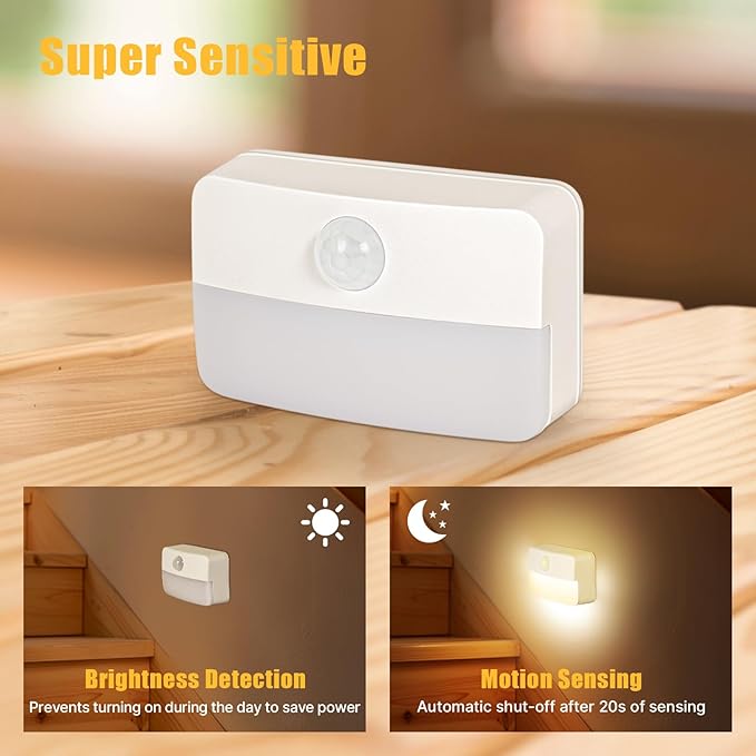 Guankai 16 Pack Motion Sensor Stair Light - Image 6