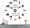 VANGOLD Large Wall Clock for Living Room by Vangold