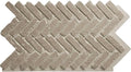 EverStone Herringbone Faux Brick Panel, 46 1/2"W x 25 1/4"H x 1"D, Antique by EkenaMillwork