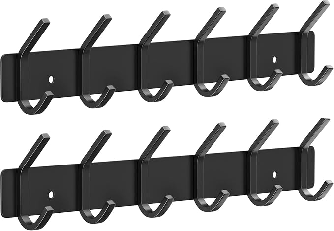 VAEHOLD Wall Hooks Coat Hooks Wall Mounted, Coat Rack by VAEHOLD