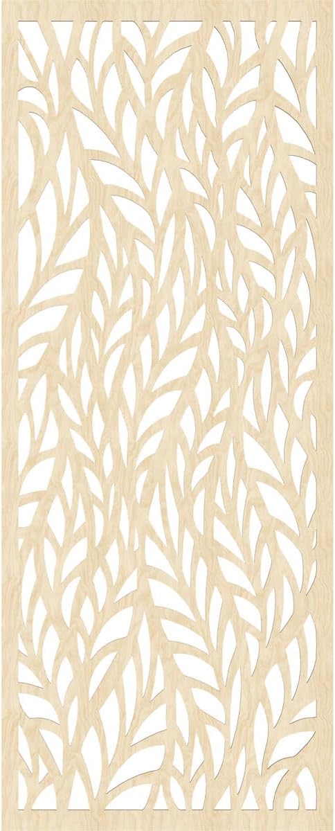 Ortonville Decorative Pierced Fretwork Wood Wall Panels, 31 3/8"W x 79 3/8"H x - Image 4