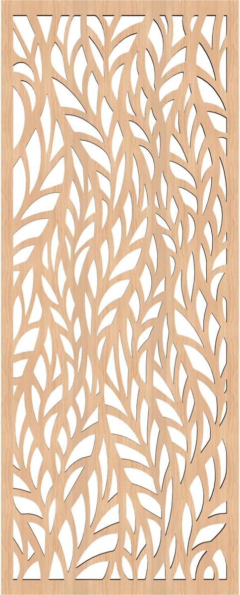 Ortonville Decorative Pierced Fretwork Wood Wall Panels, 9 3/8"W x 24 3/8"H x - Image 4