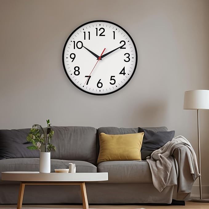 DAXSMY 16 Inch Wall Clock, Large Wall Clocks Battery Operated, Big Silent - Image 7