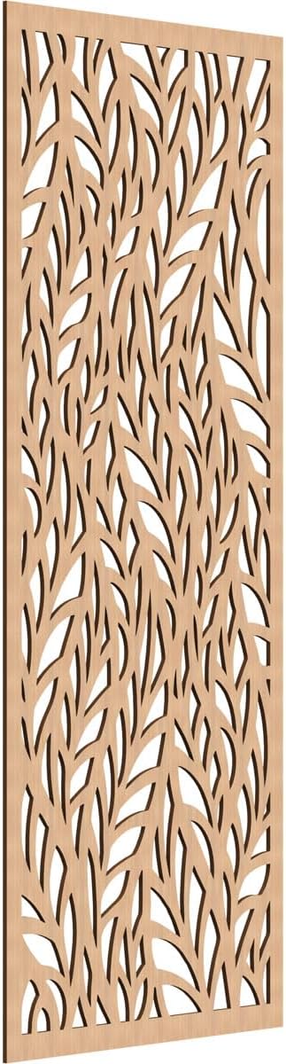 Ortonville Decorative Pierced Fretwork Wood Wall Panels, 37 3/8"W x 94 3/8"H x by EkenaMillwork