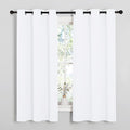 NICETOWN White Window Curtain Panels by NICETOWN