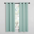 NICETOWN Kitchen Curtain Panels Blackout Draperies, Thermal Insulated Solid by NICETOWN
