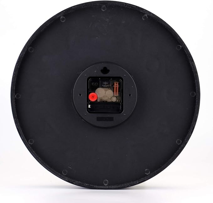 Foraineam 2 Pieces 12-Inch Wall Clock Silent Non Ticking Battery Operated - Image 4