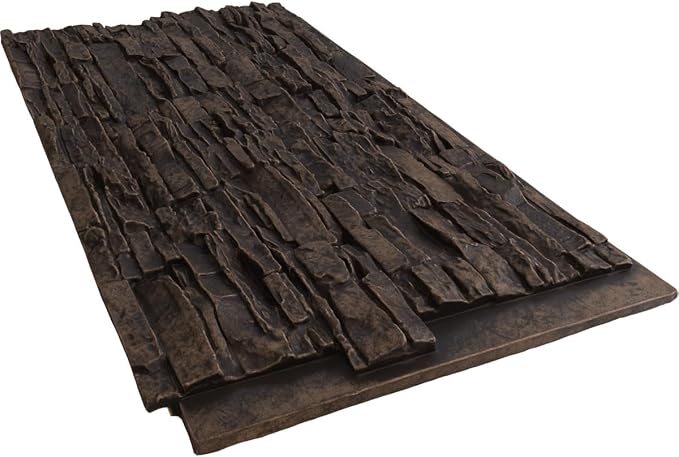 EverStone Canyon Ridge Faux Stone Panel, 45 3/4"W x 24 1/2"H x 1 1/4"D - Image 6