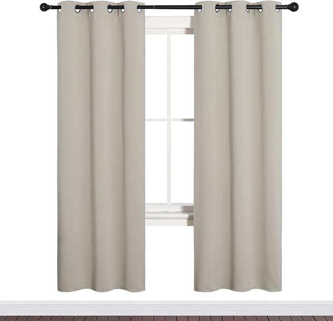NICETOWN Blackout Curtains for Bedroom, 72 inches Long Curtains & Drapes for - Image 2