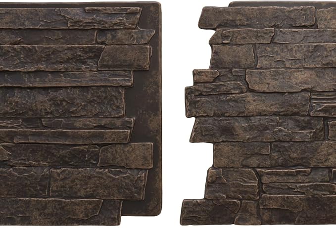 EverStone Acadia Ledge Faux Stone Panel, Alder Creek Color - Image 8