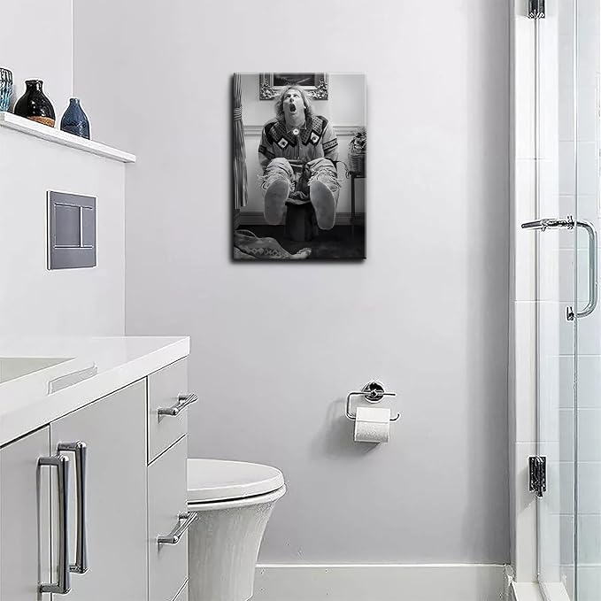 Funny Bathroom Wall Art Set of 2 - Image 5