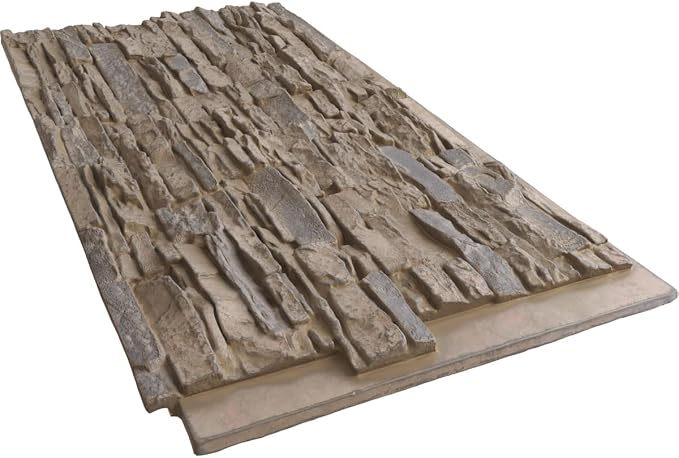EverStone Canyon Ridge Faux Stone Panel, 45 3/4"W x 24 1/2"H x 1 1/4"D - Image 6