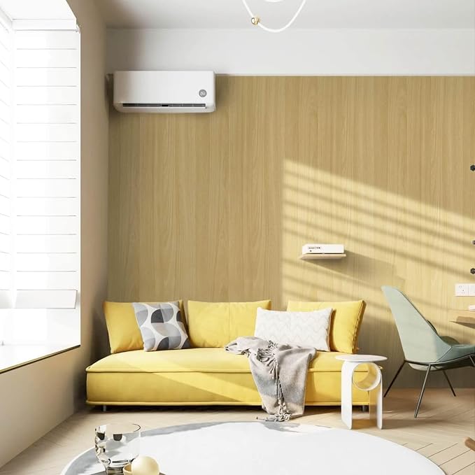 Heroad Peel and Stick Wallpaper Wood Contact Paper Wood Wallpaper Maple Wood - Image 3