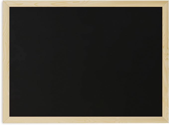 U Brands Chalkboard, Light Birch Wood Frame - Image 2