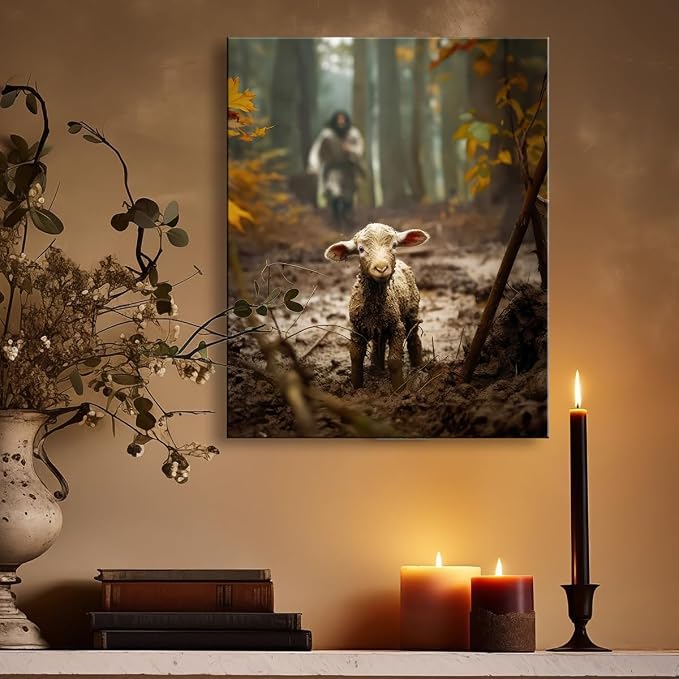 Religious wall decor for prayer room Christian wall art for Christmas - Image 7