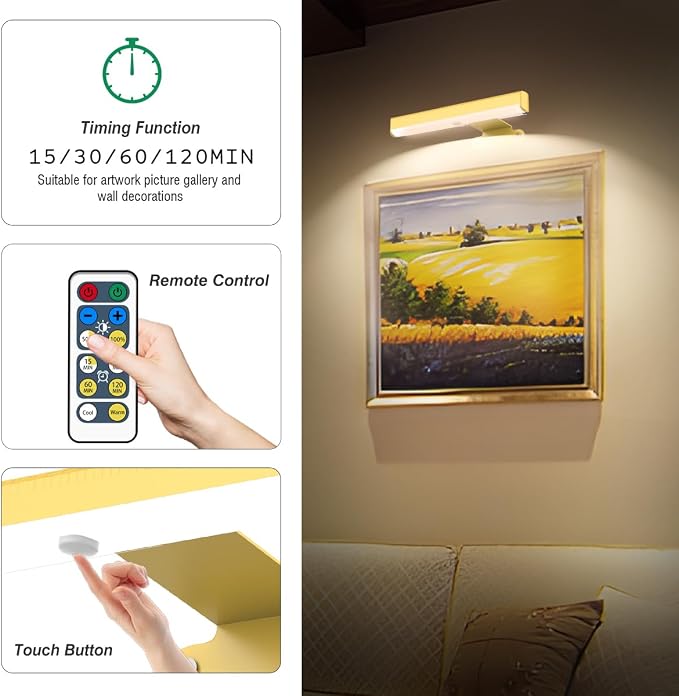 4Pack Wireless Picture Light - Image 5