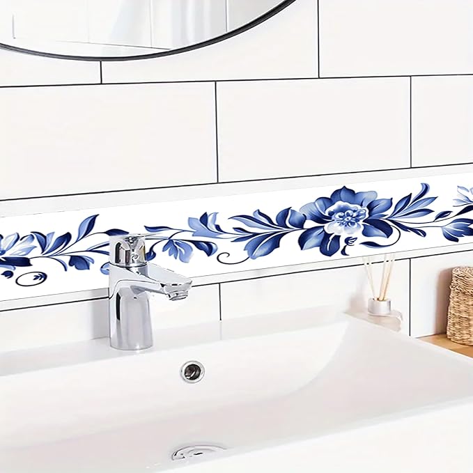 HOMETITUTE Wallpaper Border Peel and Stick Decorative Wall Trim Self Adhesive - Image 2