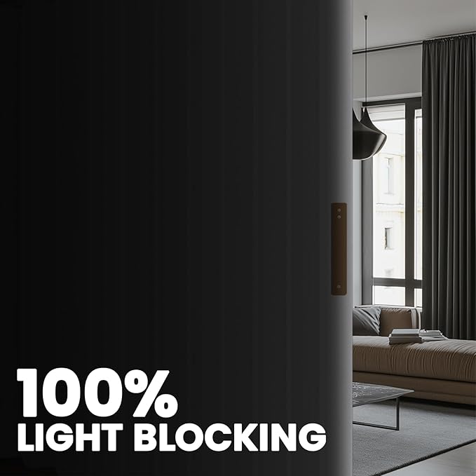 Room Divider Curtain Sets with Flexible Ceiling Track, Privacy Soundproof - Image 6