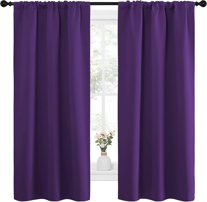 NICETOWN Bedroom Curtain Panels - Image 2