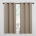 NICETOWN Bedroom Curtain Panels Blackout Draperies, Thermal Insulated Solid by NICETOWN